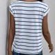 thumbnail image 5 of Fiudx Ofertas Flash Del Día Blusa de Manga Corta Estampada a La Moda para Mujer, Blusas Informales con Cuello Redondo, 5 of 5