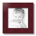 thumbnail image 2 of ArtToFrames 8x8 Inch Mahogany Picture Frame, This Brown MDF Poster Frame is Great for Your Art or Photos, Comes with Regular Glass (3977), 2 of 8