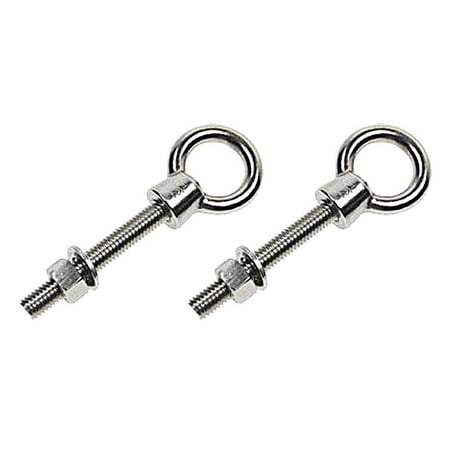 

Shoulder Eye Bolts - Stainless Steel Type 316 - 1/4 x 1-9/16 L - 2