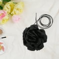 thumbnail image 5 of Unique Bargains 1 Pc Adjustable Choker Necklace Flower Delicate Floral Wristband for Women Black, 5 of 6