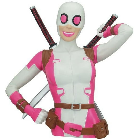 Gwenpool PVC Bust Bank