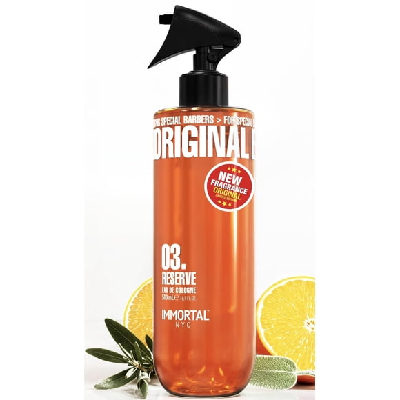 Colonia en aerosol para después del afeitado Immortal NYC Reserve 03 500 ml