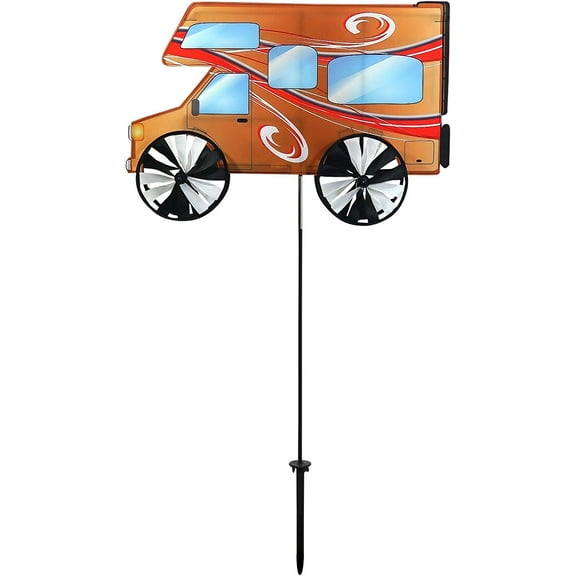 In the Breeze 2513 — 24 Inch Motorhome Spinner - Camping Wind Spinner for Your Yard and Garden