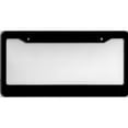 thumbnail image 1 of Black Double Panel Plastic License Plate Frame, 1 of 1