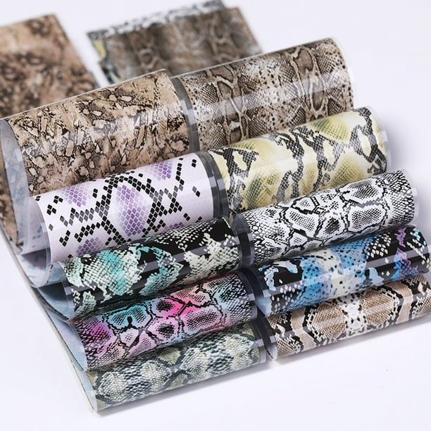 Aurora Cromo Papel De Uñas Efecto Espejo Pigmento Irridescentes Corazón De Mármol Pegatina Decoración De Manicura Envolturas Gao Jiahui unisex