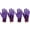 Purple, variant on 1 Pair Gardening Gloves for Women Men, Breathable Rubber Coated Work Gloves, Outdoor Indoor Protective Yard Garden Gloves with Superior Grip for Garden Supplies, Purple, 9.06 Inch