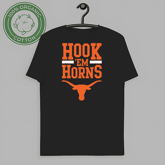 RARE Adorable Texas Longhorns Hook Em Horns Unisex tee, for men & women, up to size 5XL-TH57710