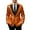 Orange, variant on Telankuip Formal Dinner Suit Jacket for Men Slim Fit Business Blazers for Evening Party Wedding Groom Tuxedo Fashion Shiny Glitter Eveningwear Carnival Formal Outfits Orange XL