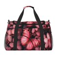 thumbnail image 1 of Disketp pink butterfly Bolsa de Viaje Tipo Duffle, Bolso de Mano para Fin de Semana para Mujer, Bolsa de Gimnasio Ligera para Hombre, Esencial para Viajes, 1 of 7
