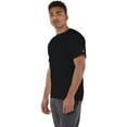 thumbnail image 2 of 3 Pack Champion Men's Heavyweight Short Sleeve Crew Neck Tag Free T-Shirt - Black - Small, 2 of 2