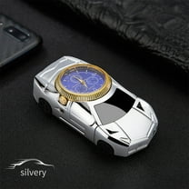 maxiaoxia Sports Car Metal Windproof Watch Lighter,Butane Torch Flame Refillable Butane Windproof Lighter For Outdoor, Camping, Gift (Butane Not Included) Cigar Lighter Gift For Father's Day Birthday