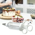 thumbnail image 3 of Kripyery Cake Decorating Kit with Stainless Steel Tips Creative Cupcake Icing Piping Kit for Home Kitchen Bakery, 3 of 8
