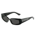 thumbnail image 5 of DOLCE & GABBANA DG4445 501 87 Black Dark Grey 54 mm Women's Sunglasses, 5 of 6