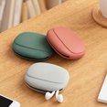 thumbnail image 2 of Baohd Earphone Storage Box Portable Mobile Phone Data Cable Earbuds Carrying Case Reusable Pocket Container Purse Bag Organizer Gray, 2 of 5