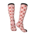 thumbnail image 4 of Daiia Sports Socks Strawberry Printed Novelty Crew Socks for Men Women Knee High Socks Cotton Socks Soft & Breathable Support Unisex Socks, 4 of 9