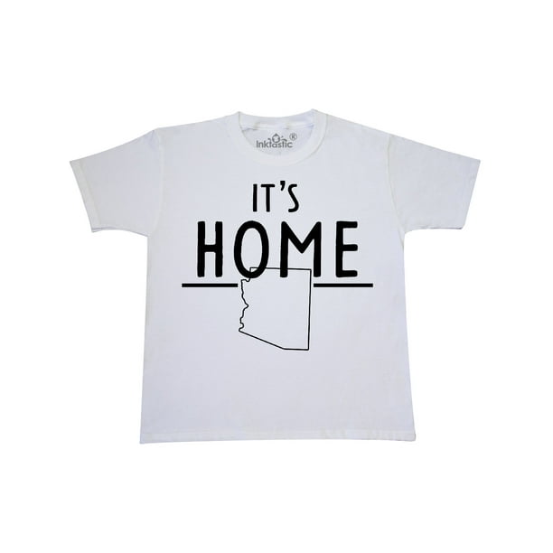 It S Home State Of Arizona Outline Youth T Shirt Walmart Com Walmart Com