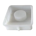 thumbnail image 2 of Silicone Mold for Plaster Crafts DIY Square Hole Gypsum Base Making Silicone Molds for Plaster of Paris Handmade Resin Concrete Cement Molds for Home Decor Candle Holder Ornament Craft Making, 2 of 7