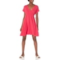 thumbnail image 1 of walmart Essentials Womens Women's Plus Size Surplice Dress_dnu, 1 of 4