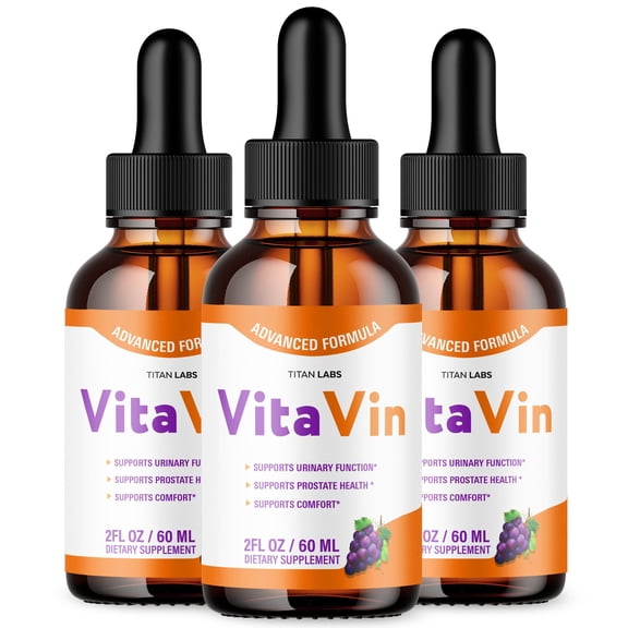 Vita Vin Drops Maximum Strength Support Liquid Supplement VitaVin (90 Servings)