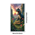 thumbnail image 2 of Dinosaur Adventure Banner Colorful Design Jungle Theme Roaring Dinosaur Backdrop for Kids Party Event Decoration Celebration, 2 of 7