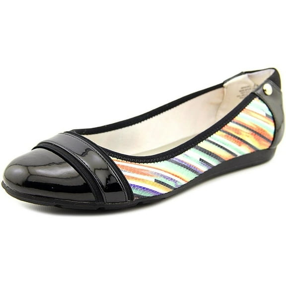Anne Klein Sport Aamil Women's Multi Color Ballet Flats 5.5 BM US, Dk Ora/Mu