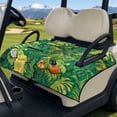 thumbnail image 3 of Pzuqiu Tropical Leaf Jungle Golf Cart Seat Covers Portable, for Golf Carts, Quilted Golf Cart Seat Covers, Compatible with Club Cars Golf Cart Front Seat, 3 of 9