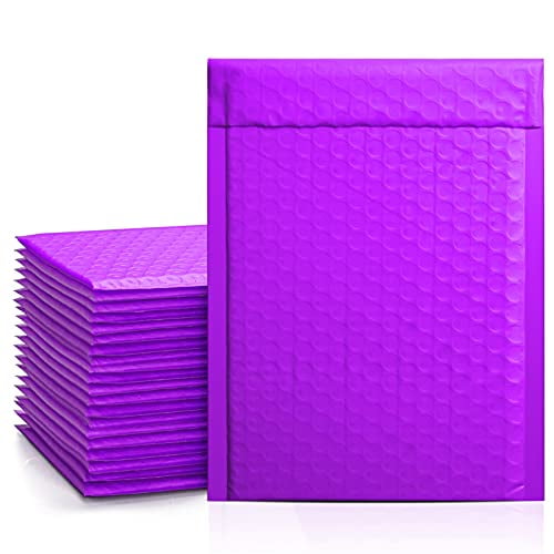 Padded Envelopes Bulk Bubble Lined Wrap,Packaging Bags Shipping Bags for Mailing/Shipping/Packaging Bubble Mailers 4x8,Channel Print 25PCS Poly Bubble Mailers 