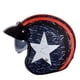 thumbnail image 2 of Casco de cuero para coche eléctrico con batería y lente interior dedicada, casco de coche eléctrico de moda, casco retro DOT, 2 of 6