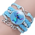 thumbnail image 4 of Pulsera de puntada para fiesta, regalo de Lilo y Stitch, cosas de puntada, joyería para mujeres y niñas, pulsera, regalos de cumpleaños, 4 of 4