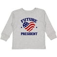 thumbnail image 3 of Inktastic Future President Gift Boys or Girls Long Sleeve Toddler T-Shirt, 3 of 5