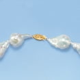 thumbnail image 4 of Ross-Simons 12-15mm Cultured Baroque Pearl Necklace With 14kt Yellow Gold, Women's, Adult, 4 of 8