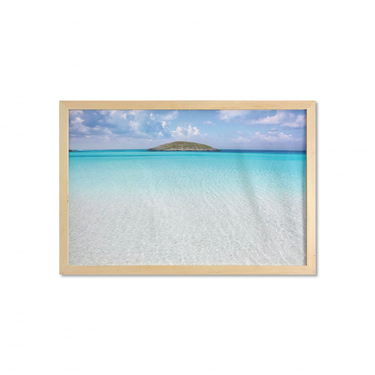 D Caribbean Turquoise Beach Perfect Sea Art Print Home Decor Wall Art Poster