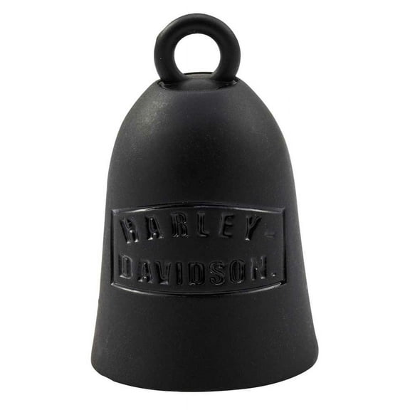 Harley-Davidson Motorcycle H-D Blackout Sign Ride Bell - Black On Black, Harley Davidson