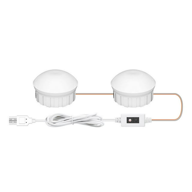 1 Ensemble de Lumières de Miroir de Meuble-Lavabo Éclairage Doux Protection des Yeux Capteur de Main Intelligent Luminosité Réglable Éclairage 5V Miroir de Salle de Bain Lampes de Table de Toilette pour Usage Domestique
