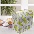 thumbnail image 3 of Banana Stand Mixer Cover, Retro Repeating of Fruits Peeled and Whole with Paint Spots, Kitchen Appliance Organizer Bag Cover with Pockets, 5 Quarts, Yellow Dark Sepia, by Ambesonne, 3 of 4