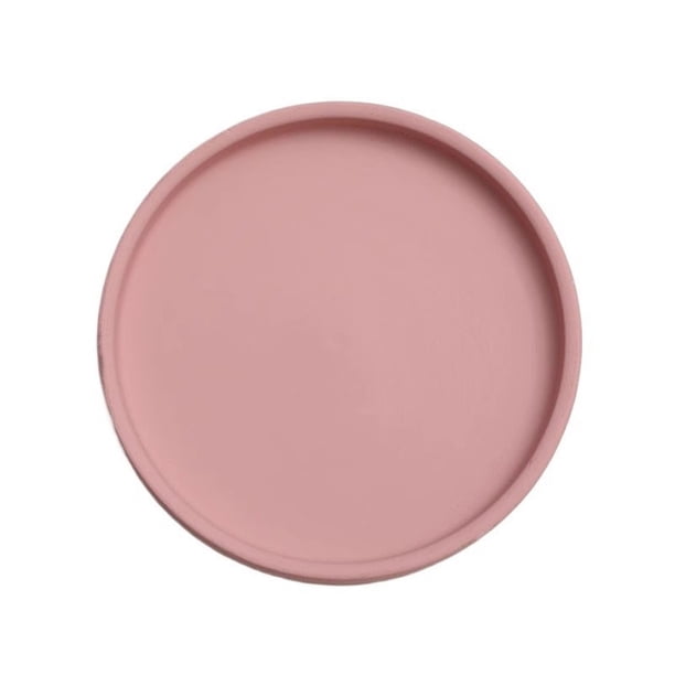 Bandejas de riego for plantas de cerámica, platillos redondos for macetas de salón y balcón.