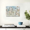 thumbnail image 4 of ONETECH  Watercolor Wildflowers Canvas Wall Decor for Bedroom, Bathroom, Kitchen, Office, Bar, Dining &amp; Guest Room - Ready to Hang 20x16inch, 4 of 6