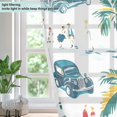 thumbnail image 4 of Yayeee Window Curtains Set of 2 for Living Room Light Filtering 63"x42", Car Tree Pattern, 4 of 7