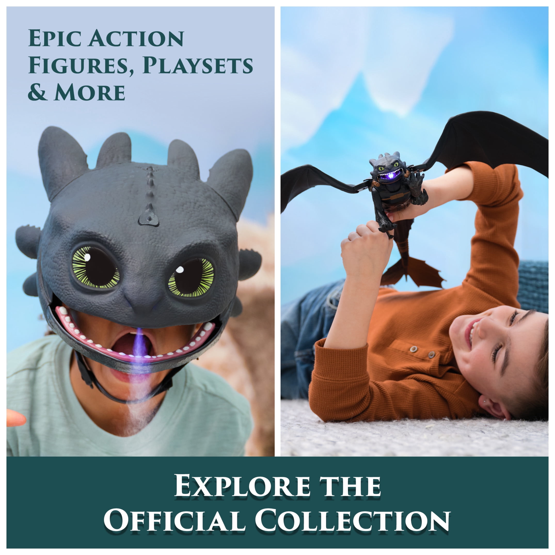 Dreamworks Dragons How to Train Your Dragon, Cuddly Toothless Plush for Ages 3+