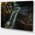 thumbnail image 2 of Slow Motion Waterfall in Summer - Landscape Canvas Art Print, 2 of 3