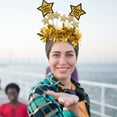 thumbnail image 4 of LOLIPPYY 2Pcs Star Hairband Golden Glitter Party Accessory For 2026 Celebration And New Years Eve Gatherings, 4 of 6