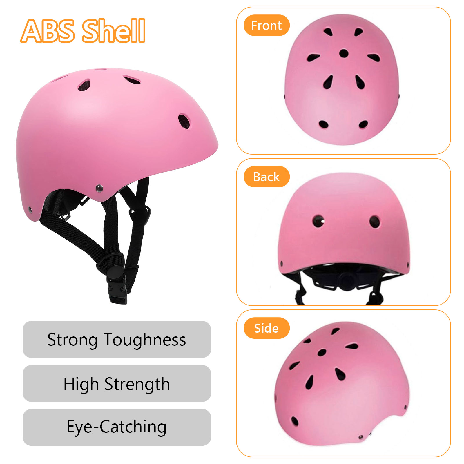 Tripumer Kids Bike Helmet Ages 3-8 Years with DIY Stickers photo 6