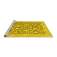 thumbnail image 2 of Ahgly Company Machine Washable Indoor Rectangle Oriental Yellow Traditional Area Rugs, 5' x 8', 2 of 4