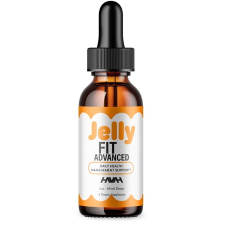 Jelly Fit Health Mangement Support Drops, JellyFit Advanced Daily Health Support Formula (2oz)