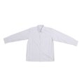 thumbnail image 1 of Camisas de manga larga para hombre, cuello vuelto, cómodas, profesionales, para oficina, negocios, color blanco, XXL, 1 of 15