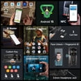 thumbnail image 3 of Ulefone Armor 28 Ultra 5G AI Rugged Phone 1TB ROM 32GB RAM Android Smartphone AMOLED 6.67" 10600mAh Mobile phone,Black, 3 of 6
