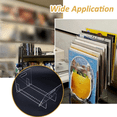 thumbnail image 4 of Vinyl Record Storage Holder for 12 Inch 10 Inch LP Album, Acrylic Record Display Stand,1 * Vinyl Record Storage Holder kit,Transparent, 4 of 7