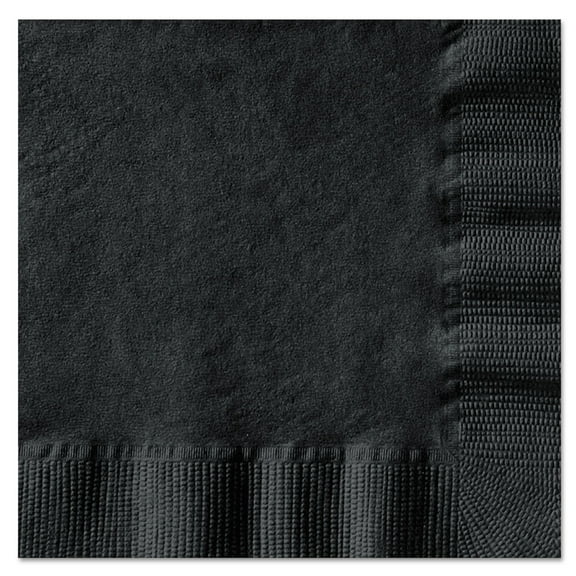 Hoffmaster Black 1-Ply Beverage Napkins, 1000 count