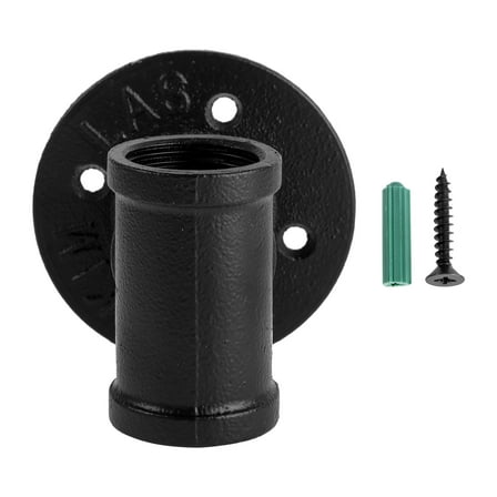 Wall Mounted Wine Bottle Rack for Storage with Highquality Iron Wire and Retro Shape Black 1Pc