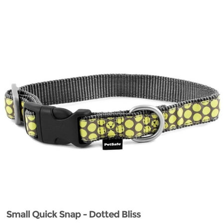 PetSafe Fido Finery Quick Snap Collar (Small  Dotted Bliss)